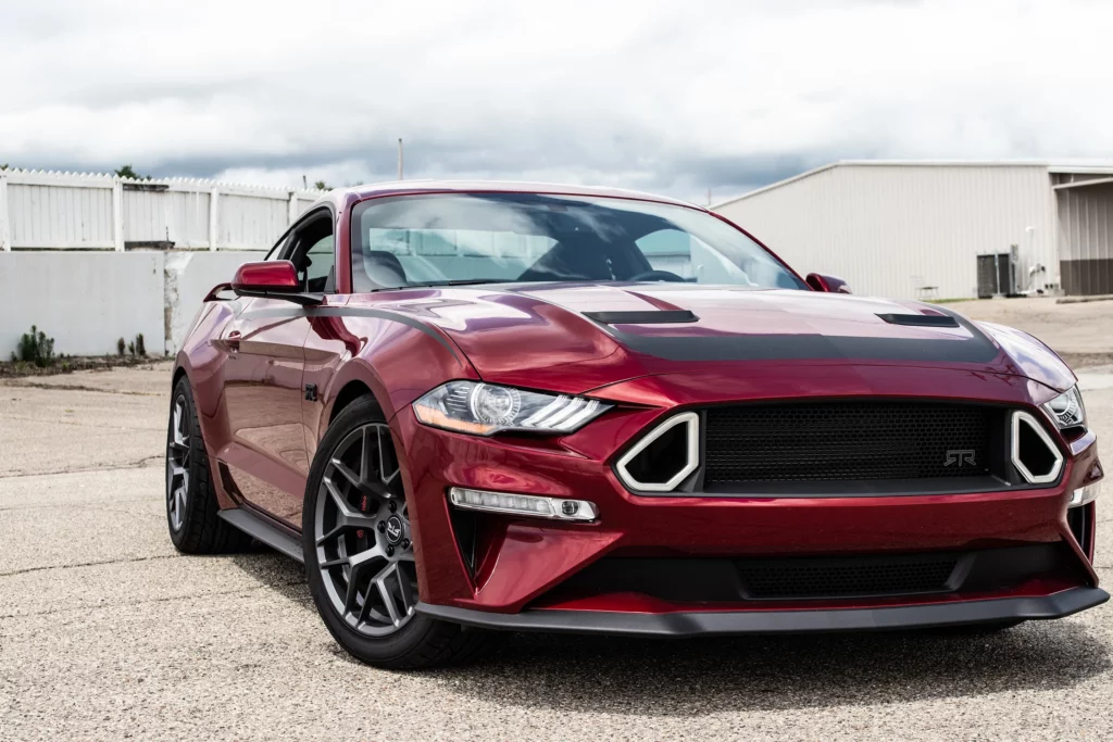 red mustang